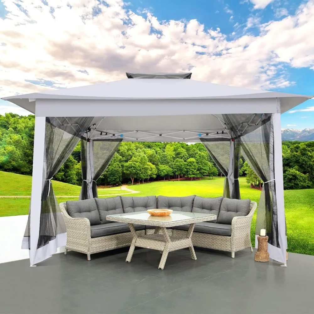 

12x12 Pop up Gazebo on Clearance with Mosquito Netting,carpas para Patio,Outdoor Canopy Tent with Portable Carrying Bag, Pergola