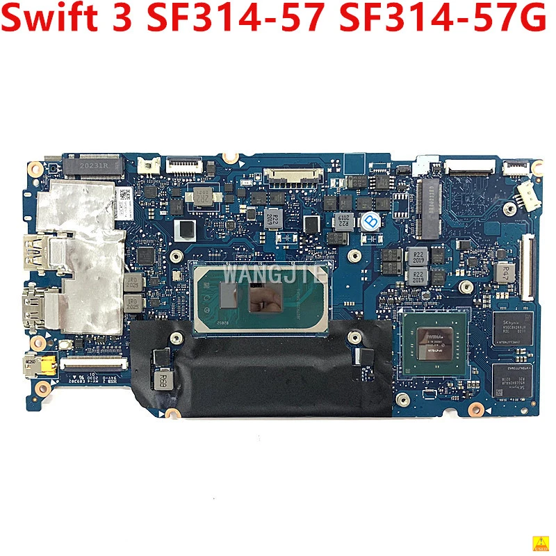 

I5-1035G 1 ЦП + 8 Гб ОЗУ NBHU411001 nb8511 _ pcb _ mbприведена 5 для ACER Aspire14 Swift 3 SF314-57G материнская плата для ноутбука MX350 2G GPU