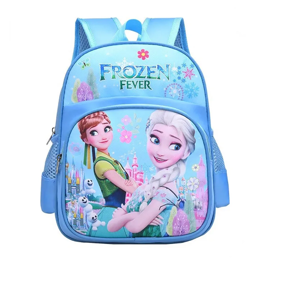 Disney plecak dla dzieci Frozen Elsa księżniczka tornistry chłopcy plecak dla dziewcząt Superhero Spiderman plecak przedszkole tornister