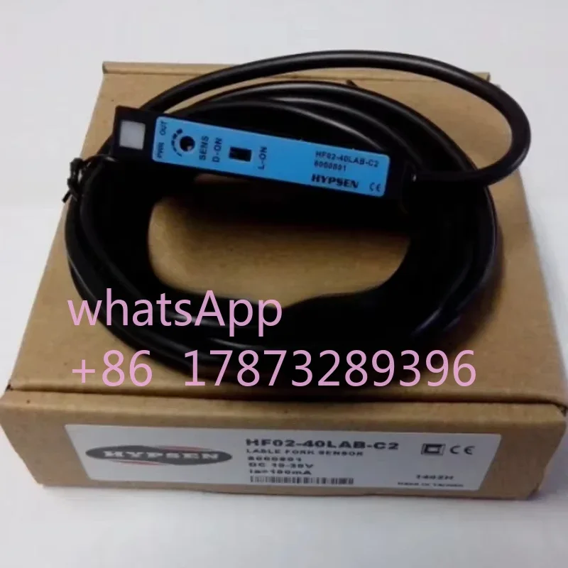 

1PCS new original genuine HF02-40LAB-C2 slot position label electric eye sensor labeling machine detection