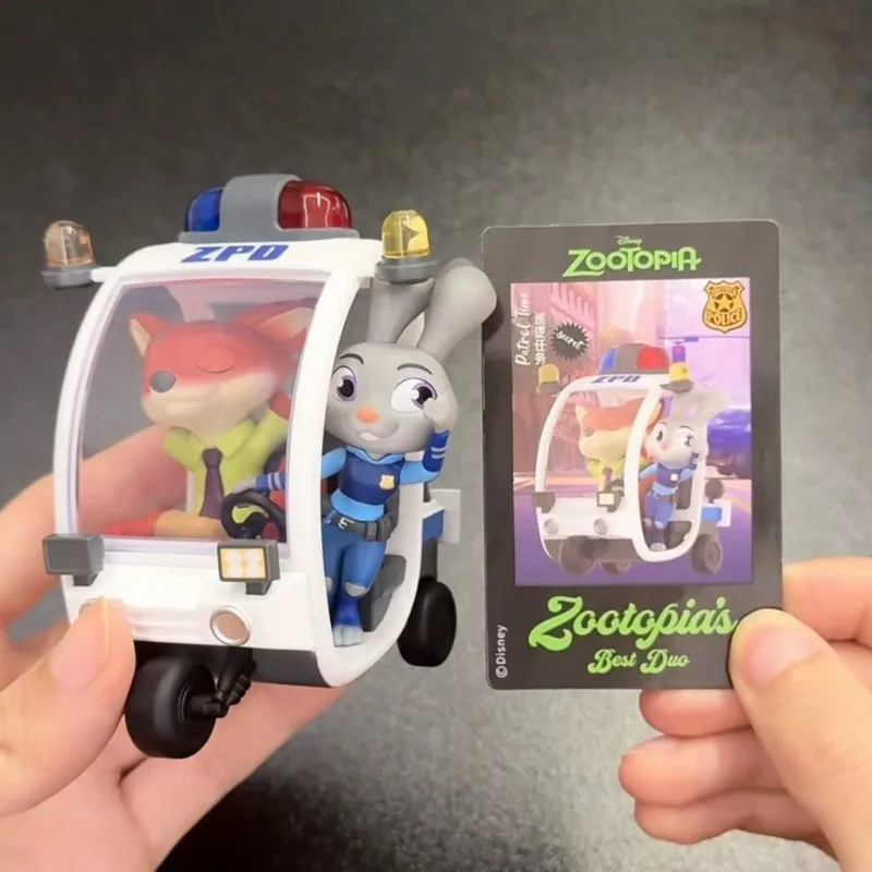 Disney Zootopia Judy Nick Blind Box Najlepszy Partner Słodka Zależność Figurki Ozdobne Prezent Dobry Wygląd Uroczy Nowy Śliczny