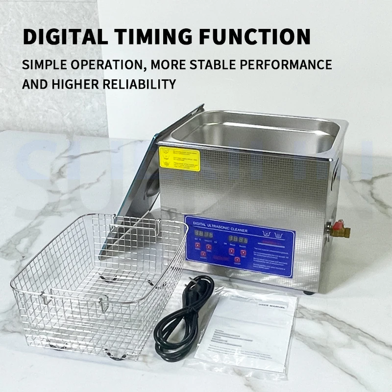 안경 보석 시계에 대 한 상업 초음파 청소 기계 스테인레스 스틸 휴대용 초음파 청소 기계