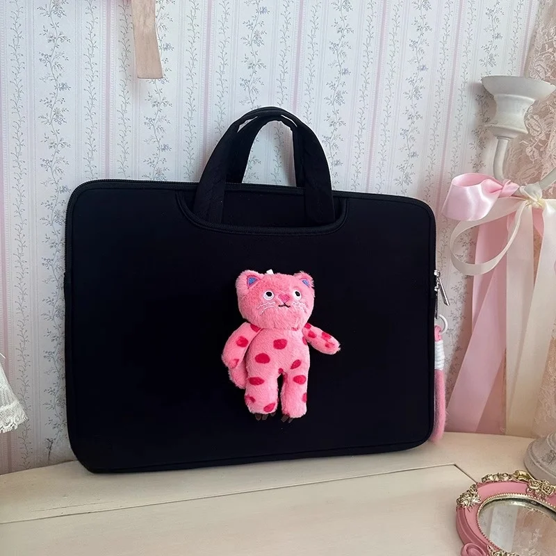 Cartoon Cute Laptop Bag 13.3 13.6 14 15 15.6 16 Inch For MacBook HP Dell Lenovo Samsung Ipad 11 12.9 Shockproof Handbag