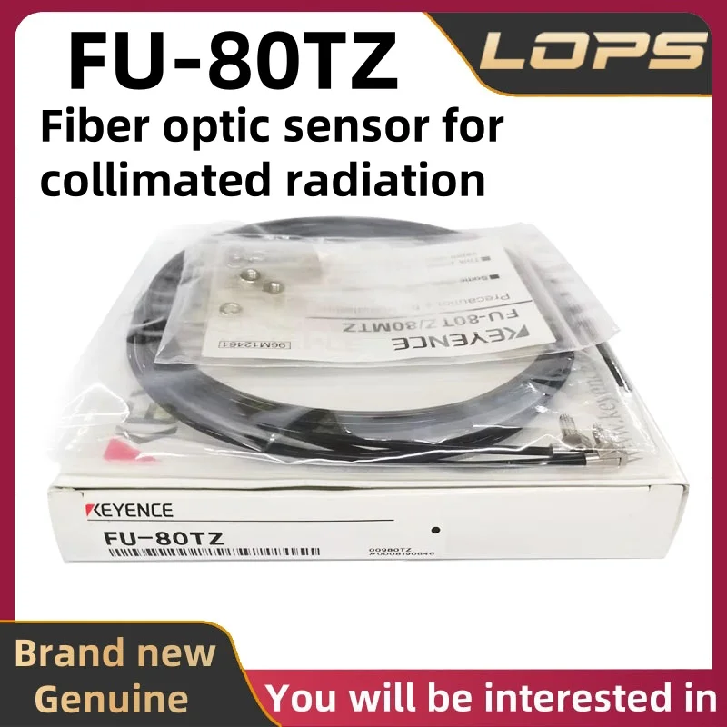 

FU-80TZ Новый оригинальный оптоволоконный датчик KEYENCE для коллимированного излучения