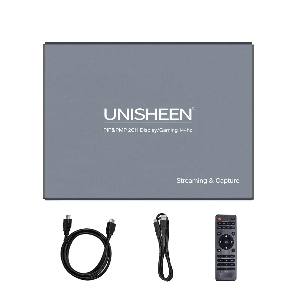 UC5000 مؤتمر بث البث المباشر OBS VMix Wirecast Xsplit 144FPS 1080p التقاط الفيديو صندوق كرتون لعبة المنتزع