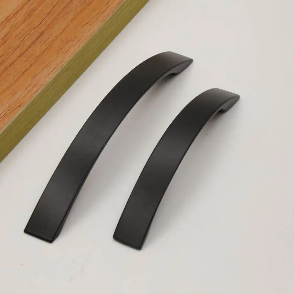 French Style Arch Drawer Pull Handle Alloy Furniture Cabinet Knob For Wardrobe Kitchen Door Modern Decorative Hardware