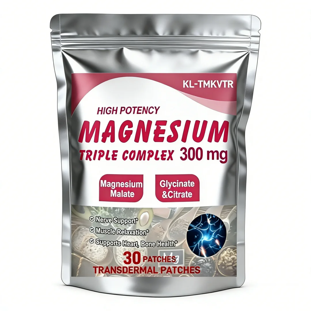 30 Patches Nattokinase 4,000FU Transdermal Patches - Max Strength Enzyme & Heart Health Support