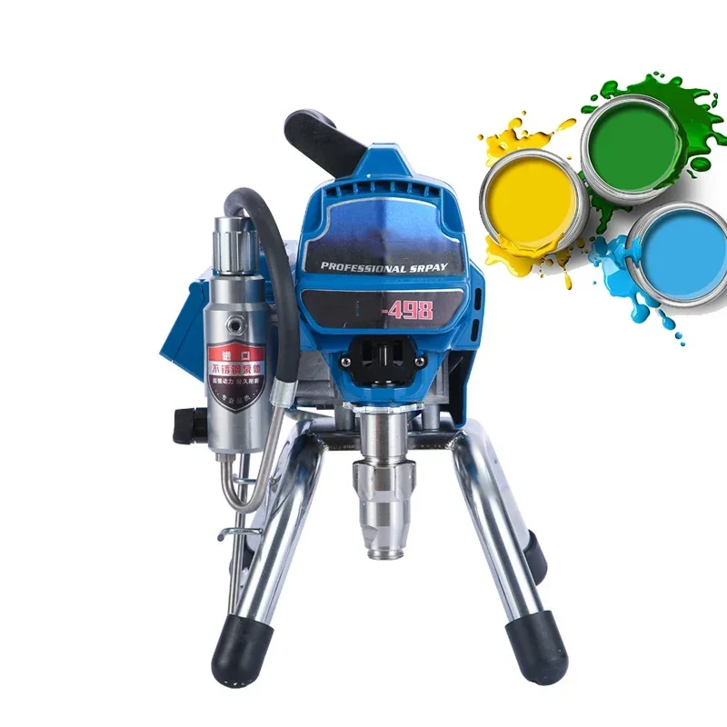 

Best Seller First High Pressure Airless Spraying Machine Plunger Type Latex Paint Sprayer 3500/300/2500W Household Wall Paint To