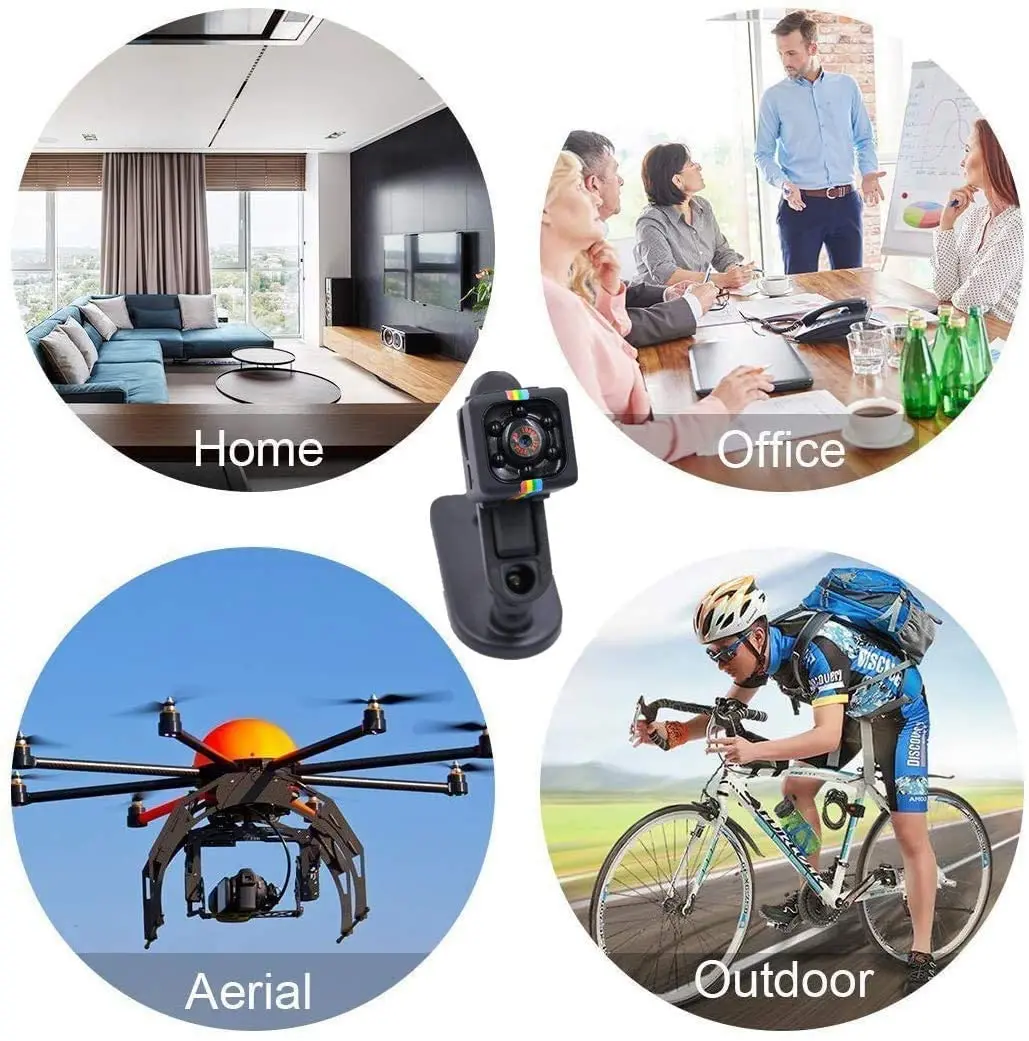 Original SQ11 Mini Camera 1080p HD Micro Camera 30 frame Action Video Camera Sports DV Outdoor Gopro Night Vision Support 128G image 4