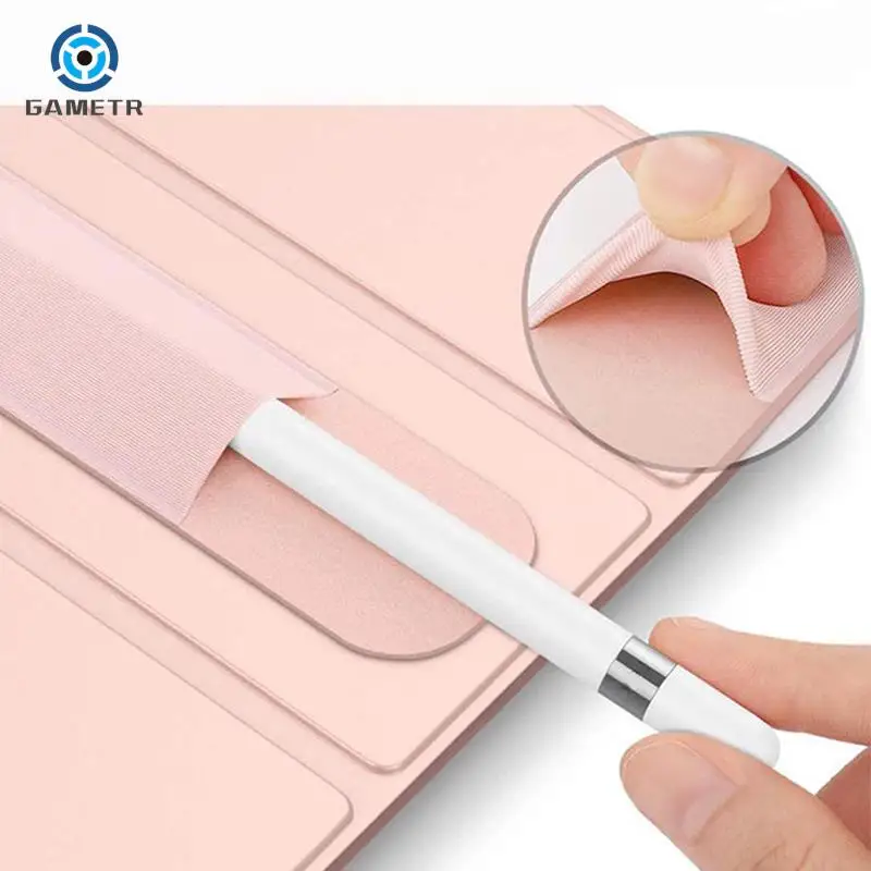 Casing pensil perekat untuk Apple Pencil 2 1, pemegang stik untuk iPad penutup pensil Tablet Stylus sentuh tas kantong pemegang Stylus