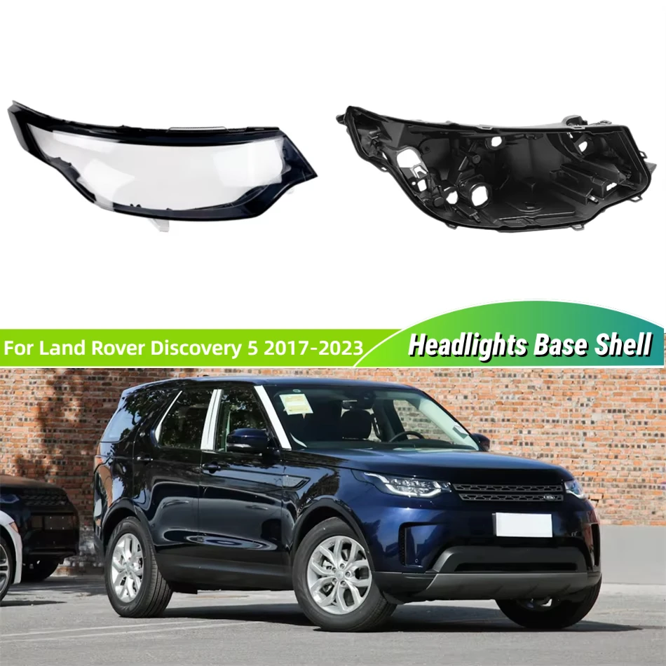 

For Land Rover Discovery 5 2017 2018 2019 2020 2021 2022 2023 Car Base Head Lamp Shell Headlight Base Headlights Lamp Cover