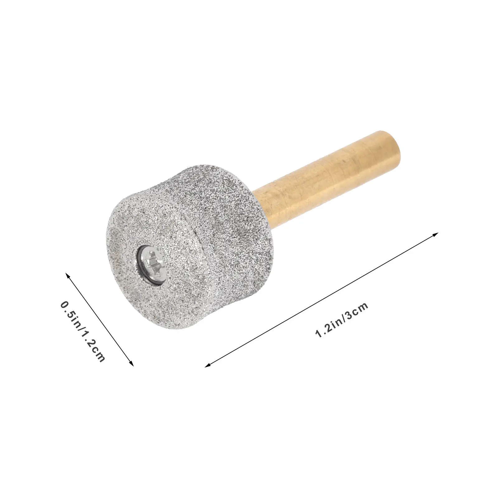 2Pcs Pet Nail Grinding Heads Wear Resistant Replacement Polishing Heads Safe Smooth Nail Care for Dog Cat Grooming Tools