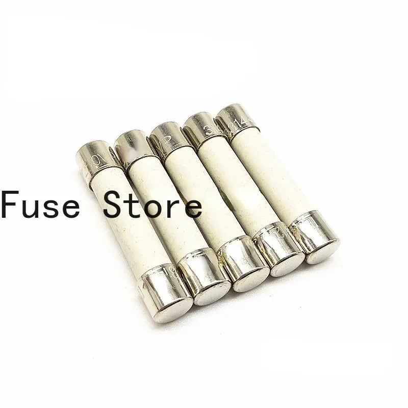 10PCS 0314025.MXP6*32 25A 250V Ceramic Fuse Tube 314 F25A/250VP Is Fast Blown.