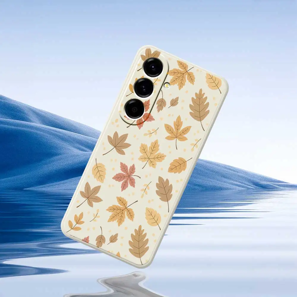 가을 단풍잎 삼성 갤럭시 A56 A32 A23 A22 5G A32 A23 4G A55 A54 A53 A52 A51 A35 A34 A31 A25 소프트 폰 케이스