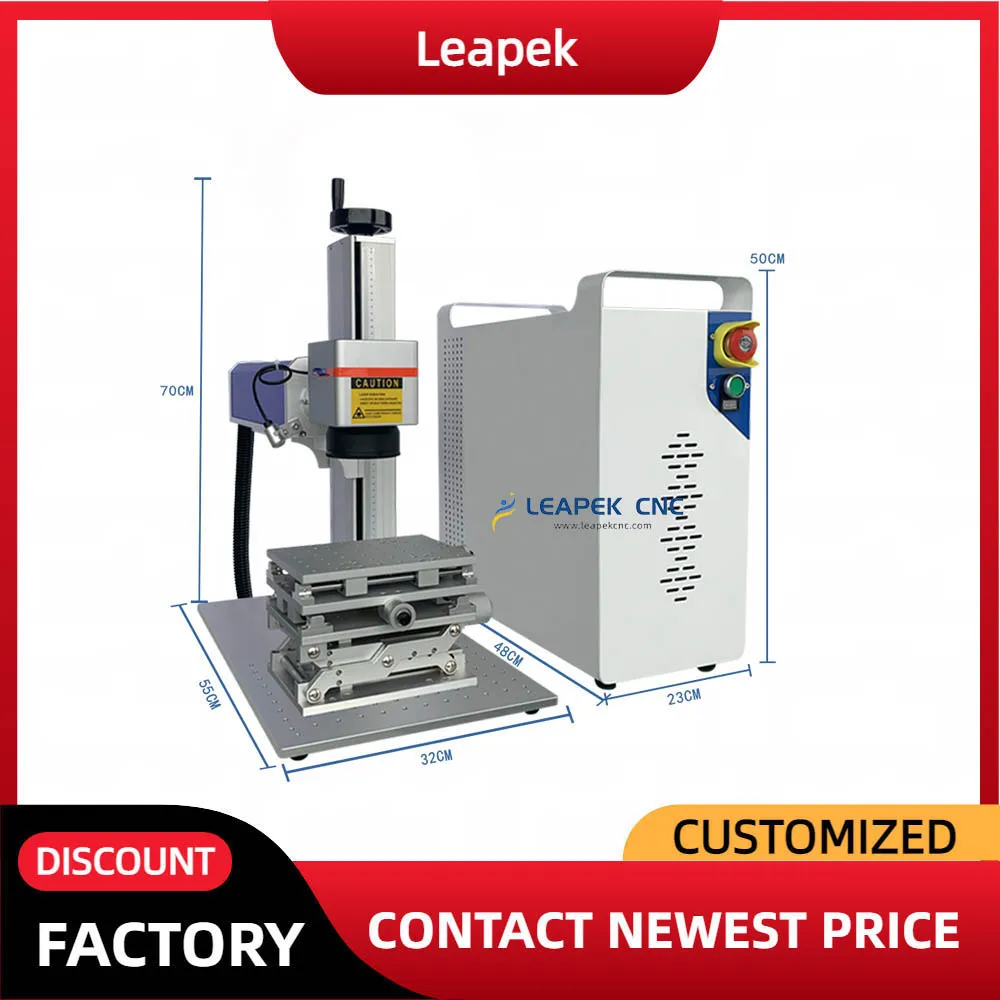 

20w Fiber Laser Marking Machine Metal Metallic Products Laser Marking Jewelry Laser Marking Glass Plastic Laser Marking