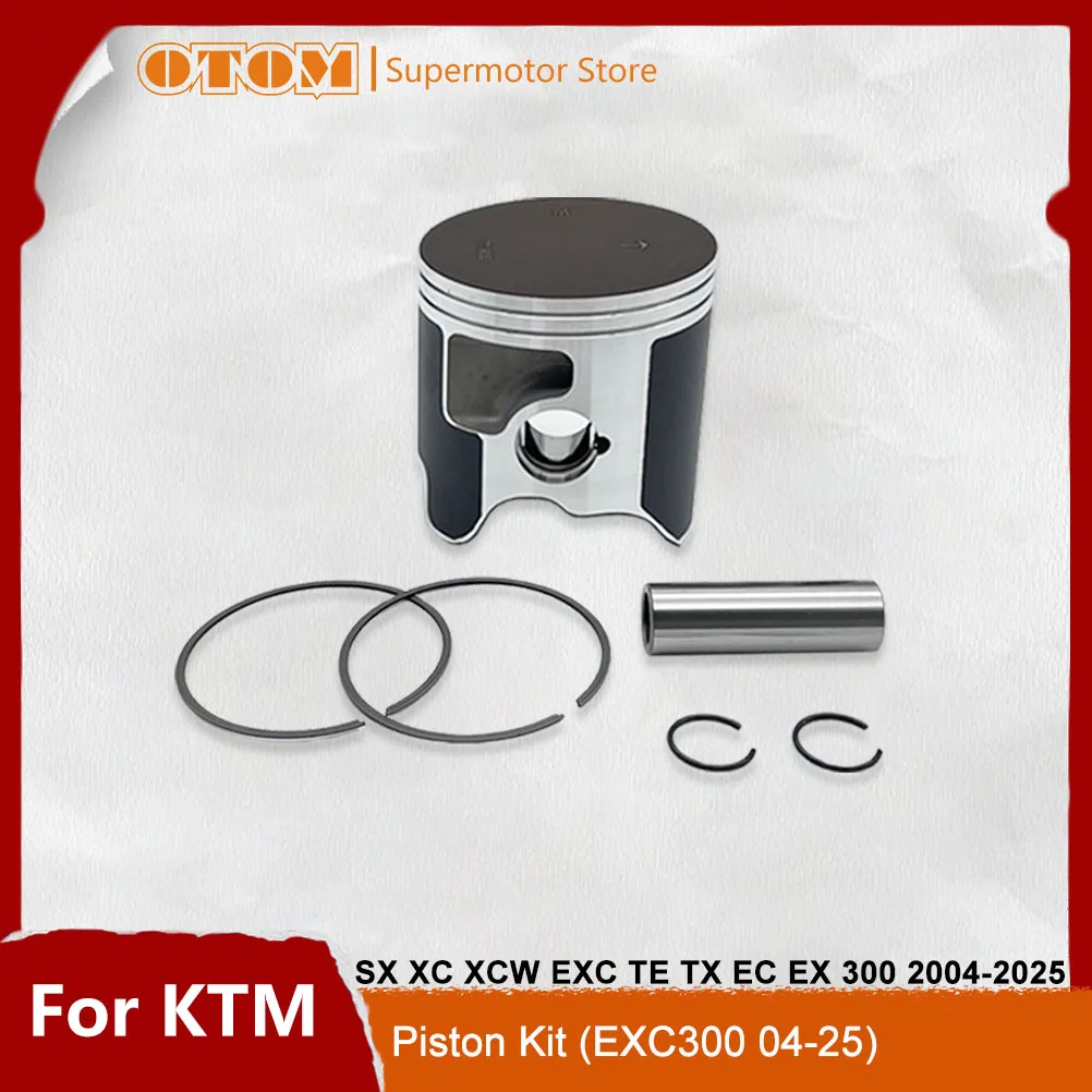 

Motorcycle Accessories Engine Piston Pin Ring Kit For KTM HUSQVARNA GASGAS SX XC XCW EXC TE TX EC EX 300 2004-2025 Pit Dirt Bike