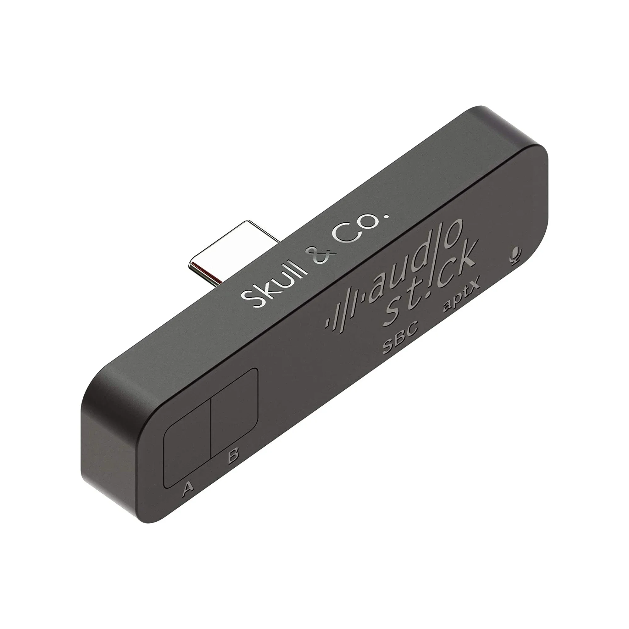 

Skull & Co. AudioStick Bluetooth 5.0 Wireless Audio Adapter APTX LL Transmitter for Nintendo Switch PS5 PS4 PC