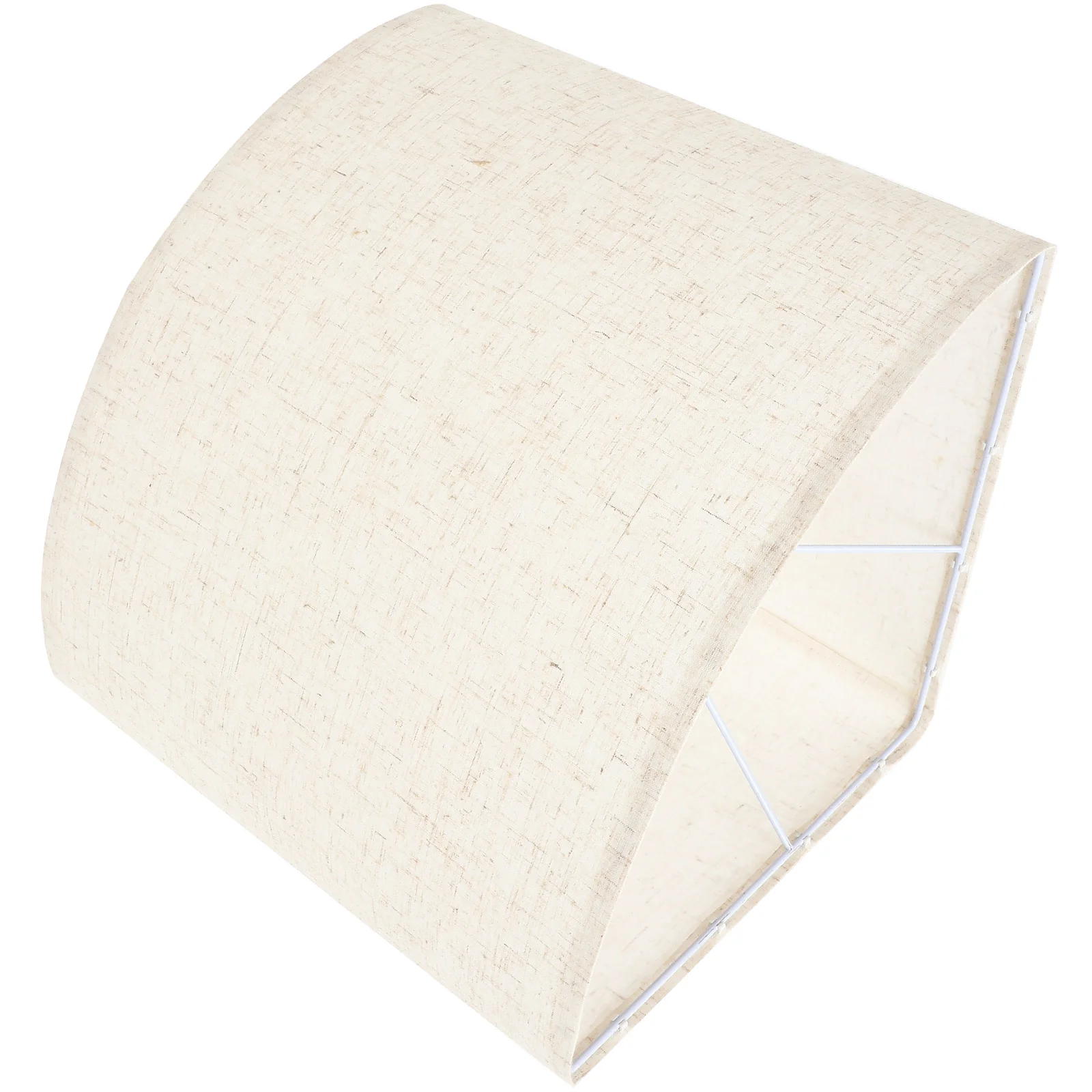 

Linen Lampshade Floor Lamp Cover Cylinder Modern Decor Bedside Retro Eye Protection Soften Light Bedroom Living Room Practical