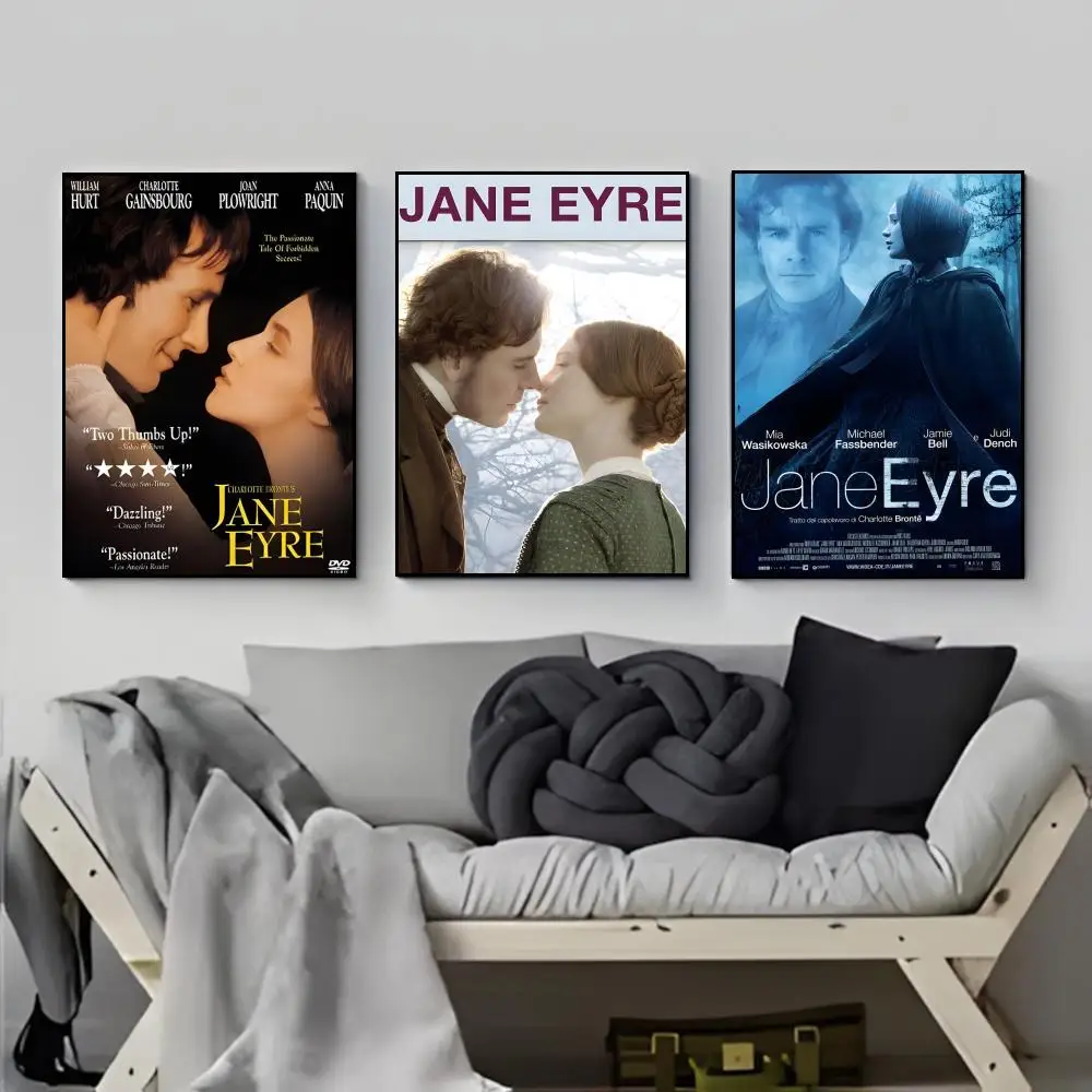 Strong Emotional Novel J-Jane Eyre Poster Poster HD  Waterproof Wall Sticker Bar Living Room Decor Gift