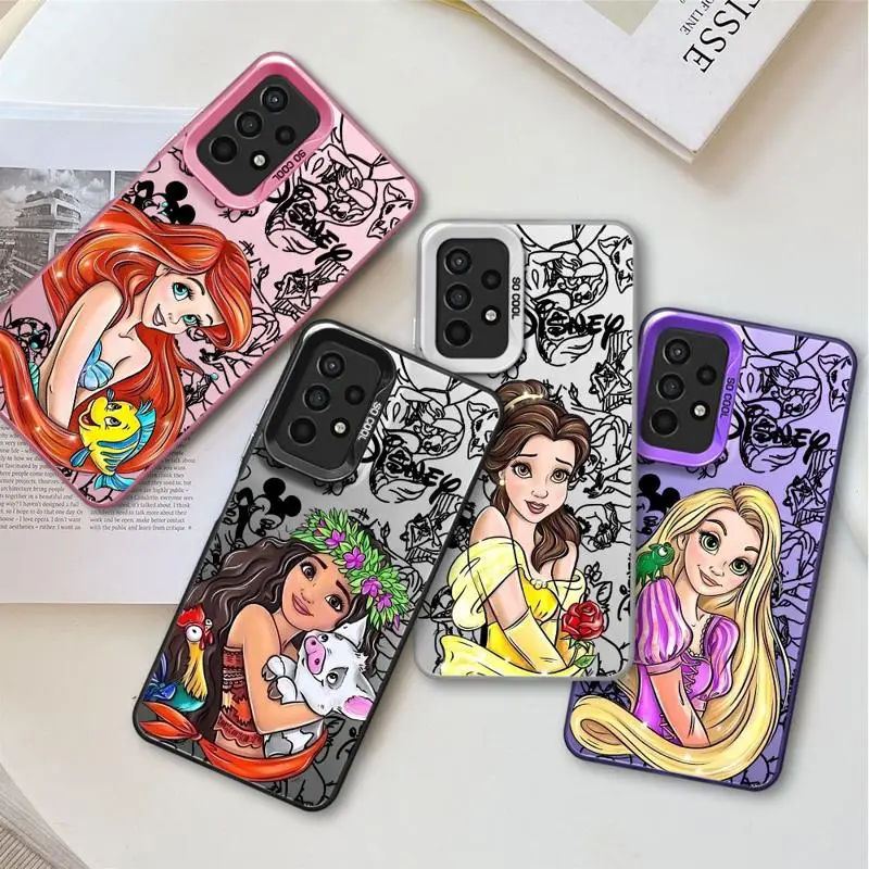 Disney Princess Jasmine Funda de teléfono para Samsung Galaxy, A21s, A52s, A10, A20, A30, A50, A02, A03 Core, A03s, A05, A20s, A31, A51, A71, 5G