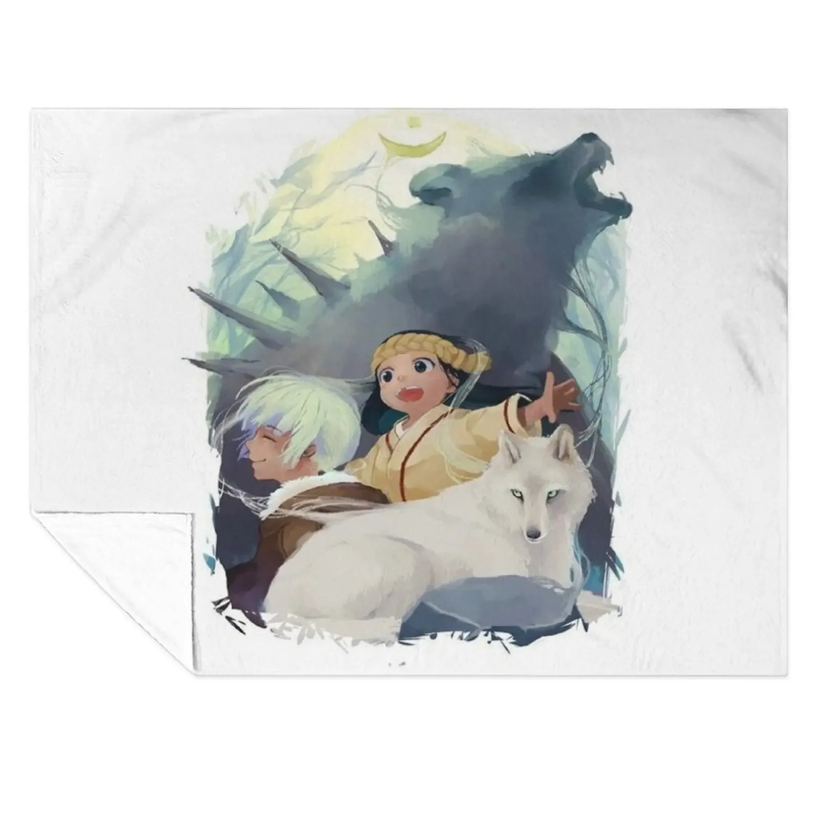 

Fumetsu no anata e Fushi - To your eternity Fushi Throw Blanket Decorative Throw Cute Plaid Beach sofa bed Blankets