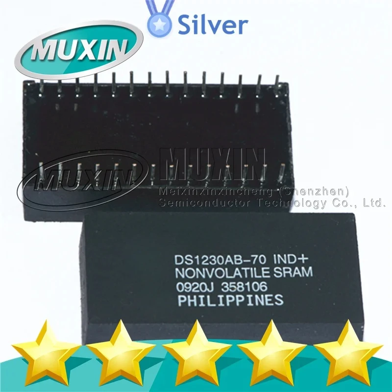 DS1230AB-70 DIP28 Electronic Components DG526CJ DG538ADJ DLW5BTM102TQ2 DP8570AN DQ28C64-200 New Original DS1213C