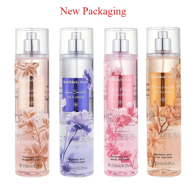 Women\'s Long lasting light fragrance Victoria fragrance body spray with various flavors Skin care