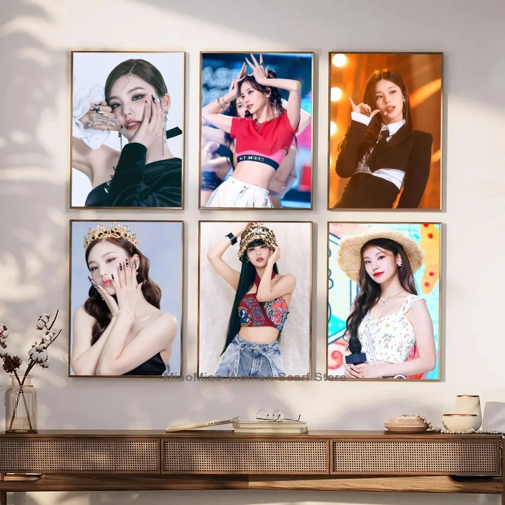 Kpop Group Itzy Yeji Poster Paper Print Home Living Room Bedroom Entrance Bar Cafe Art Painting Decoration