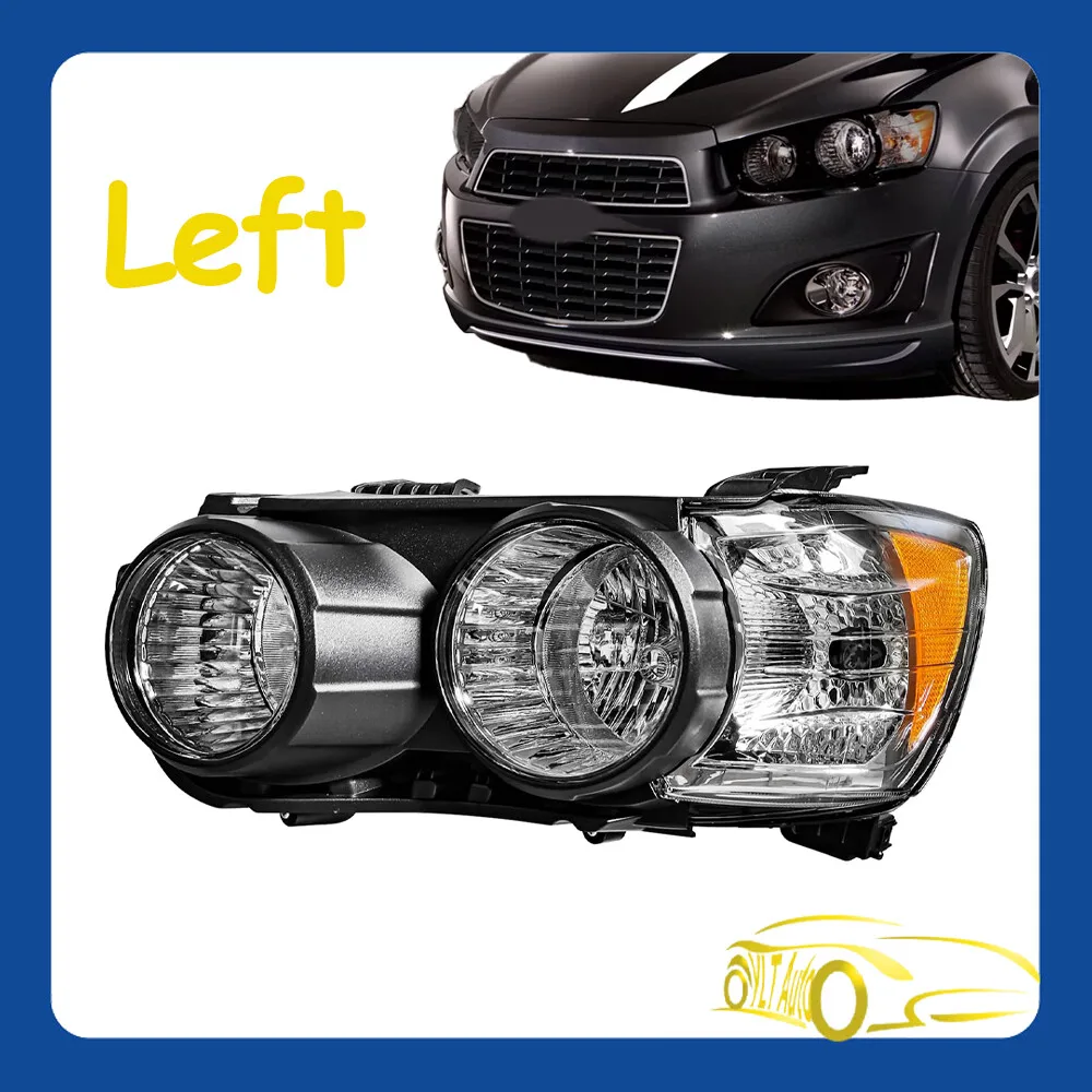 

Driver Side Front Headlight Halogen Left Headlamp For 2012-2016 Chevrolet Sonic