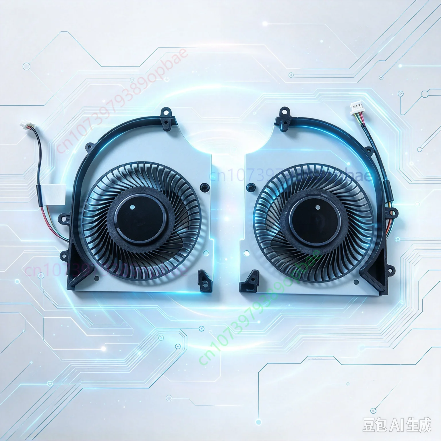 Replacement for MSI STEALTH 16 AI STUDIO Cooling Fan L+R