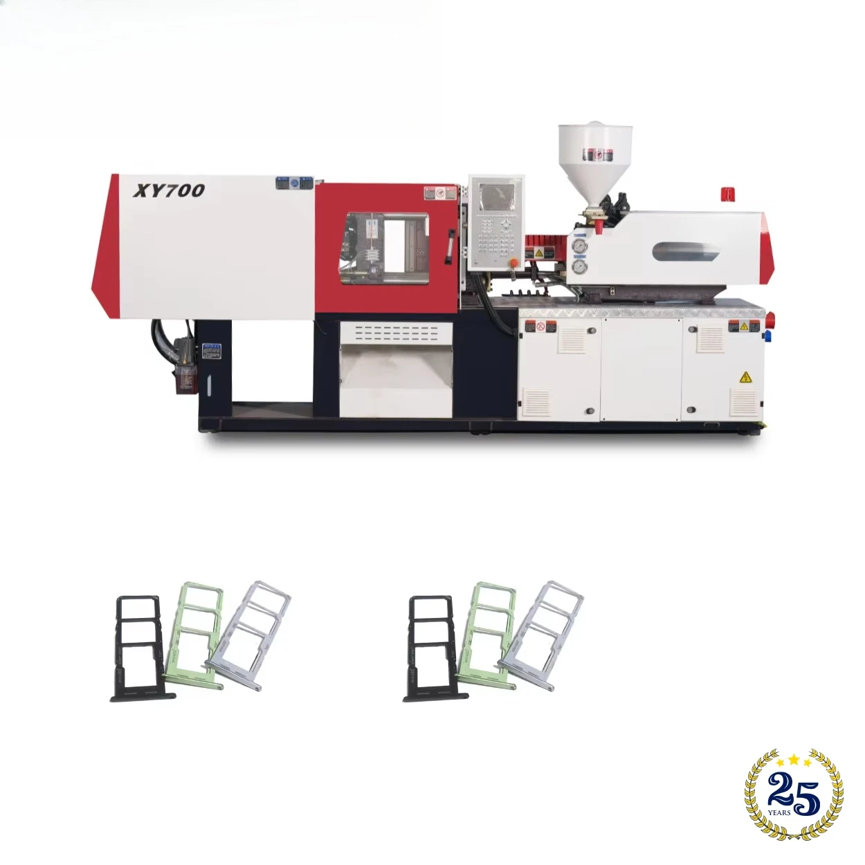 Precision Micro Component 70 Ton Molding Machine for Smartphone SIM Card Tray