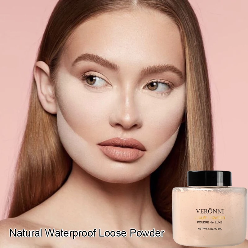 3 ピース初心者フェイスメイクアップキット - マットウォータープルーフファンデーション、ハイドレーティングプライマー、オイルコントロールルースパウダー、フルカバレッジコンシーラー