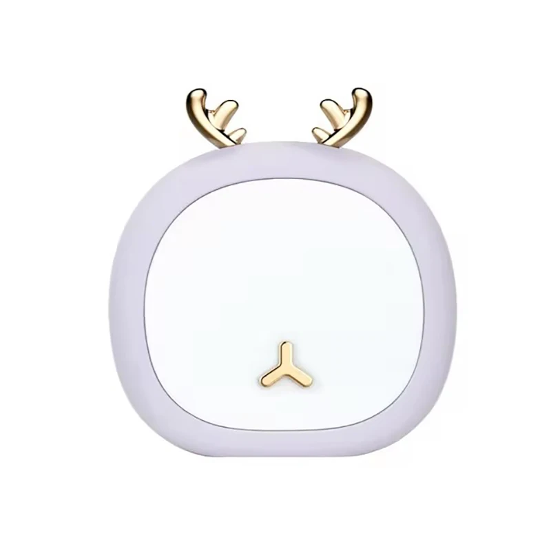 Cute Night Light Deer Bunny Nursery Light for Kids Baby Rechargeable Touch Control 3 Brightness Adjustable Table Bedside Lamp