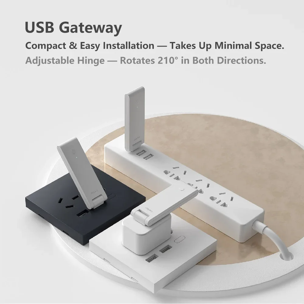 Oryginalny Hub Aqara Gateway Zigbee 3.0 Repeater Pilot Zdalnego Sterowania Inteligentny System Domowy Współpracuje z Matter Mijia Apple HomeKit APP — zdjęcie produktu 6