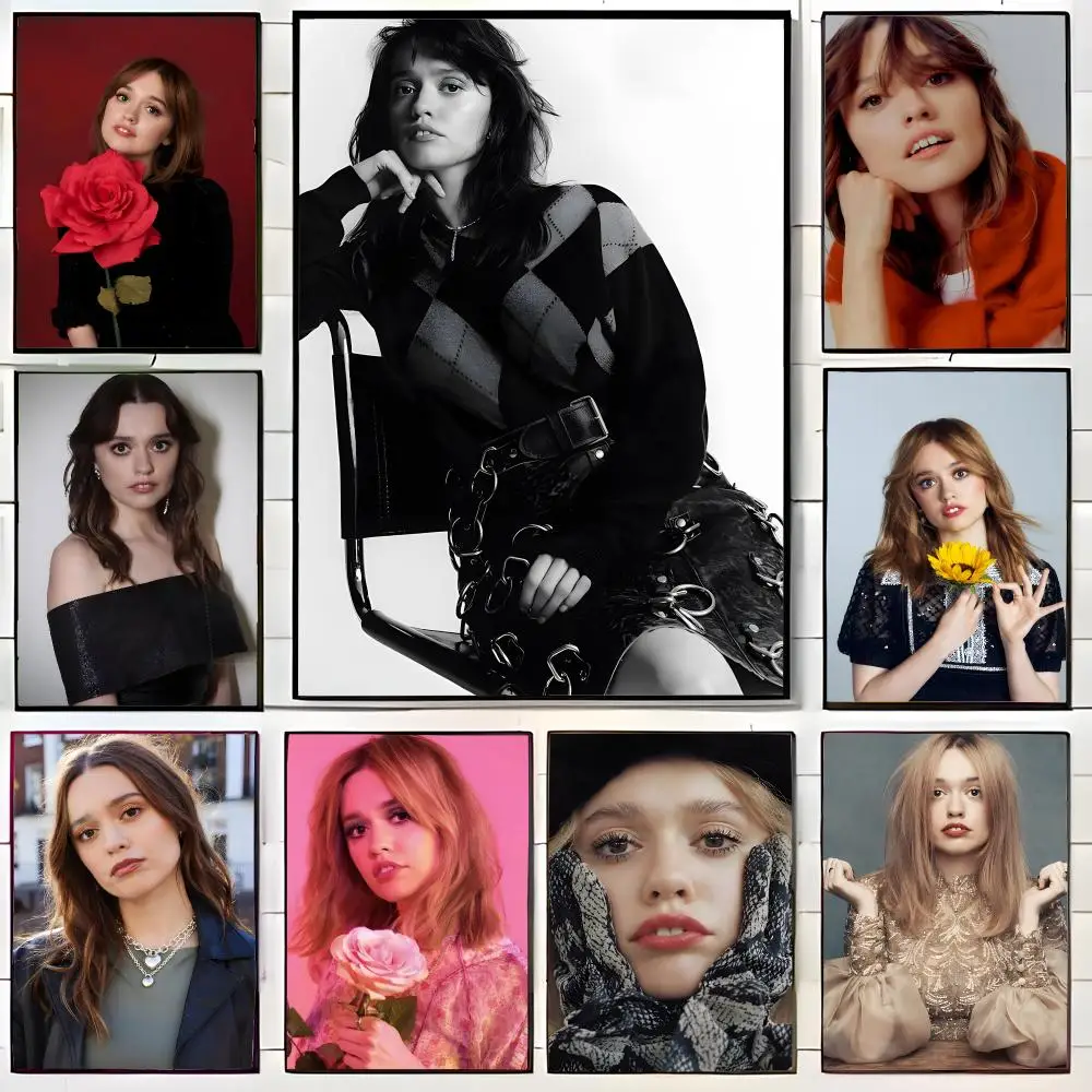 Gentle Actress A-Aimee Lou Wood Poster Wall Art Print Decorative Mural Home Decor Gift Unframed