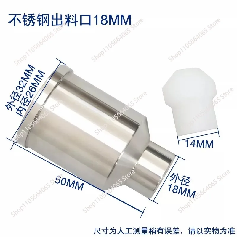 Suitable for Anti Drip Pneumatic Filling Head 304 stainless steel Filling valve Discharge Nozzle Accessories Of Liquid Paste Fil