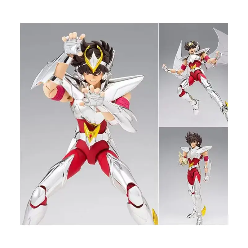 Original bandai saint pano mito ex pegasus seiya final bronze pano saint seiya o hades capítulo em estoque anime figuras modelo