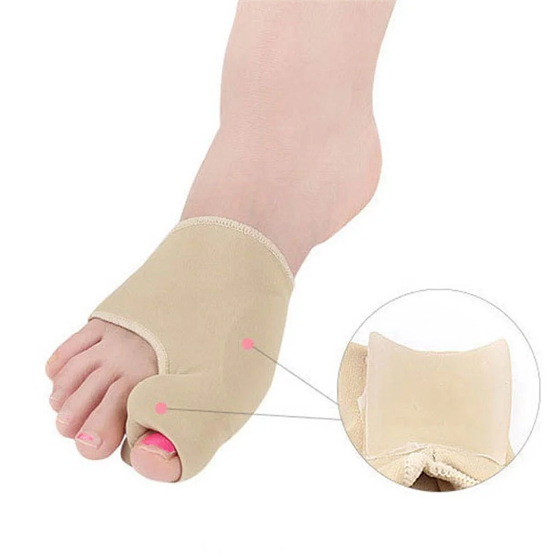 للاسترخاء عند أصابع القدم الكبيرة، مصحح الورم المطاطي، لدعم فاصل أصابع القدم من Hallux Valgus