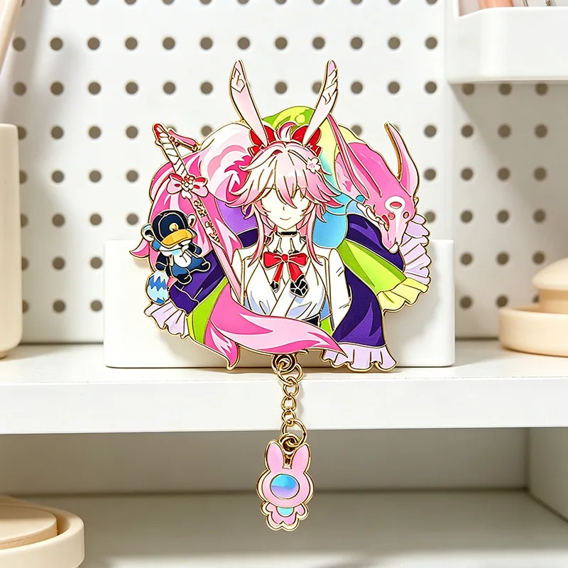 Feiying Pendant Fanren Original Metal Badge Desktop Ornament Schoolbag Accessories Do Not Fade Exquisite Millet Game Week