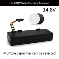 STYTJ02YM 14.8V 5200mAh-12800mAh Suitable for Xiaomi Mop Pro Sweeping Robot Yunmi MVVO1-JG Haier JX37 Battery Replacement