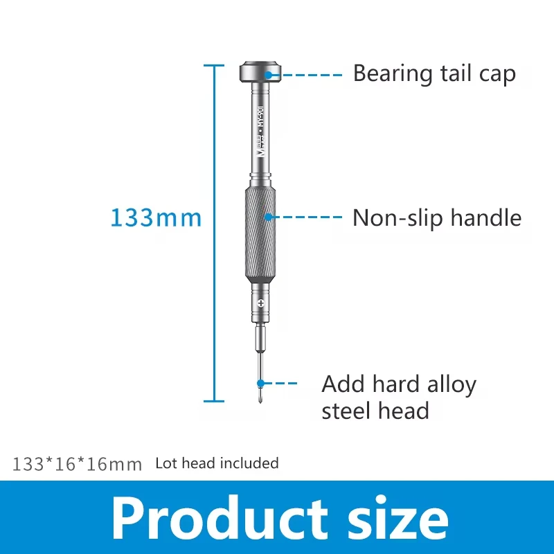 MaAnt MY-901 Precision Triangular Screwdriver Set Cross Five-point Suitable For IPhone Android Mobile Phone Repair Tools