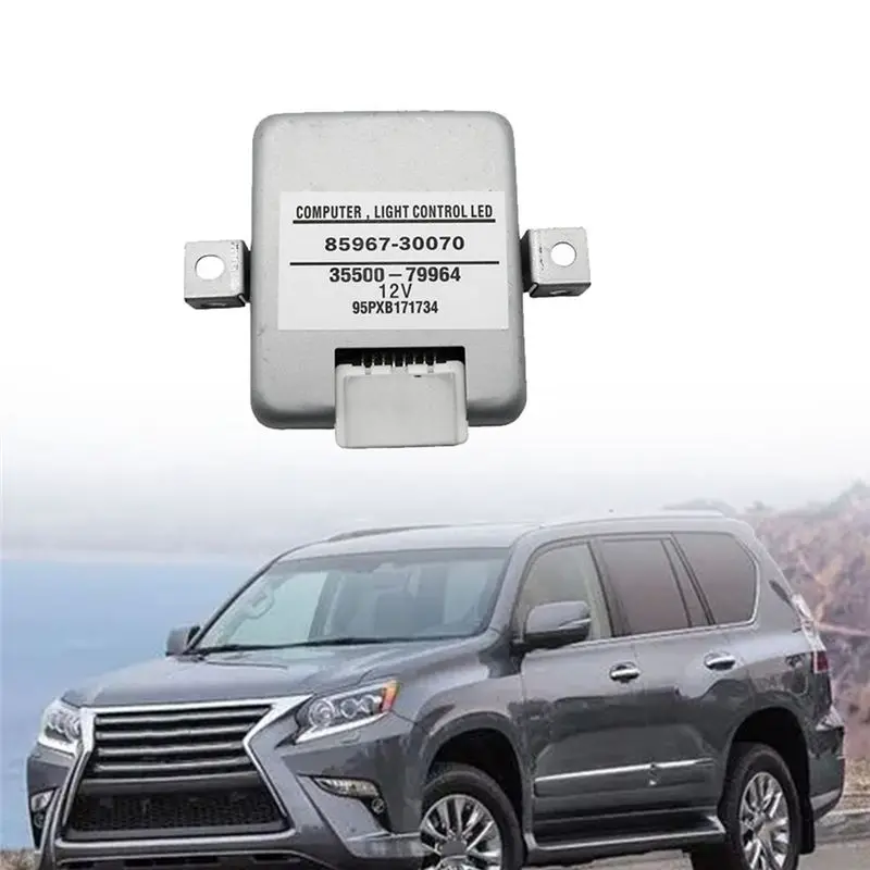 M93K-Car Headlight Computer Light Control ECU Module 85967-30070 For Toyota Lexus GX460 GS350 Gs450h 2013-2020 35500-79964