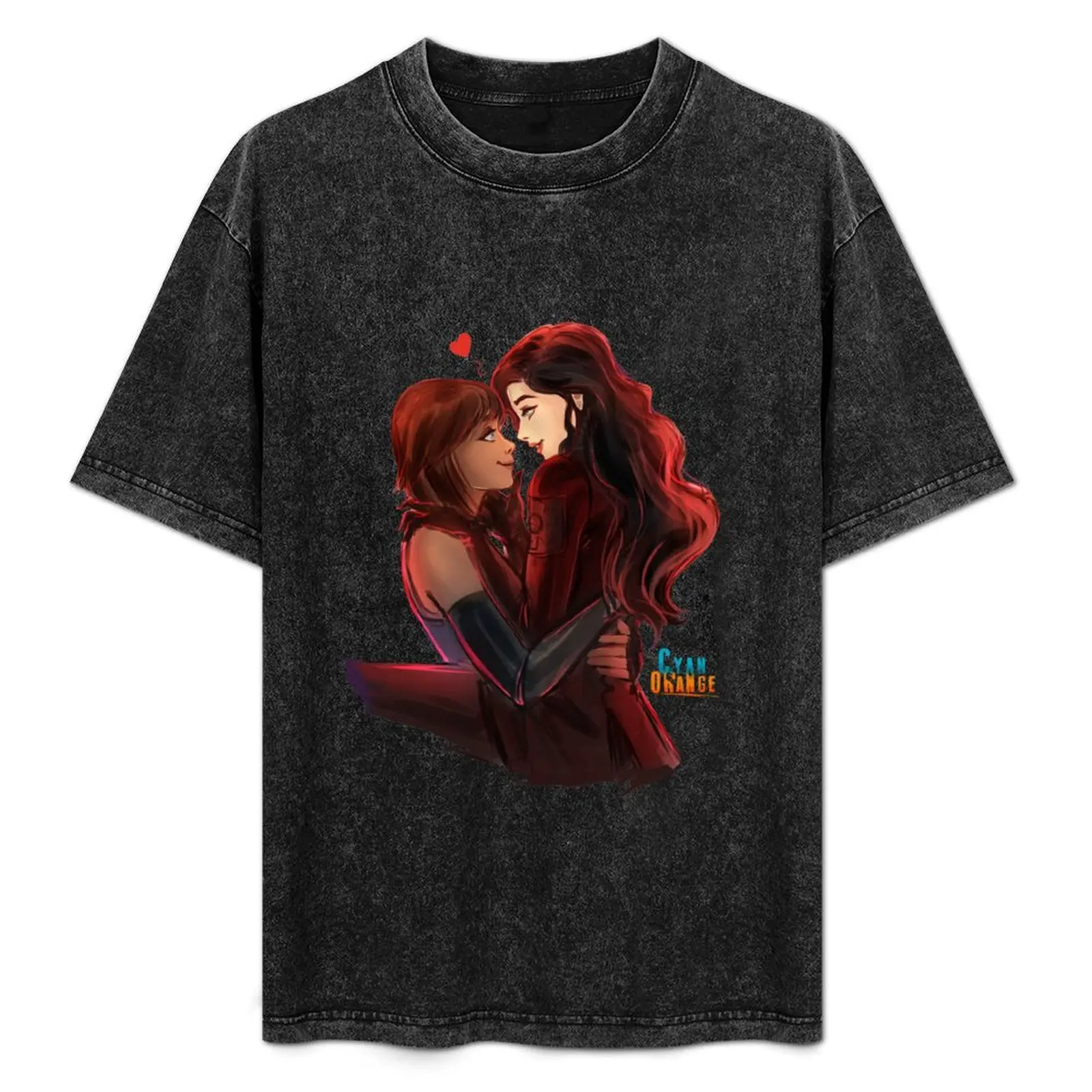

Korra & Asami T-Shirt plus sizes summer tops for a boy Luxury man mens graphic t-shirts