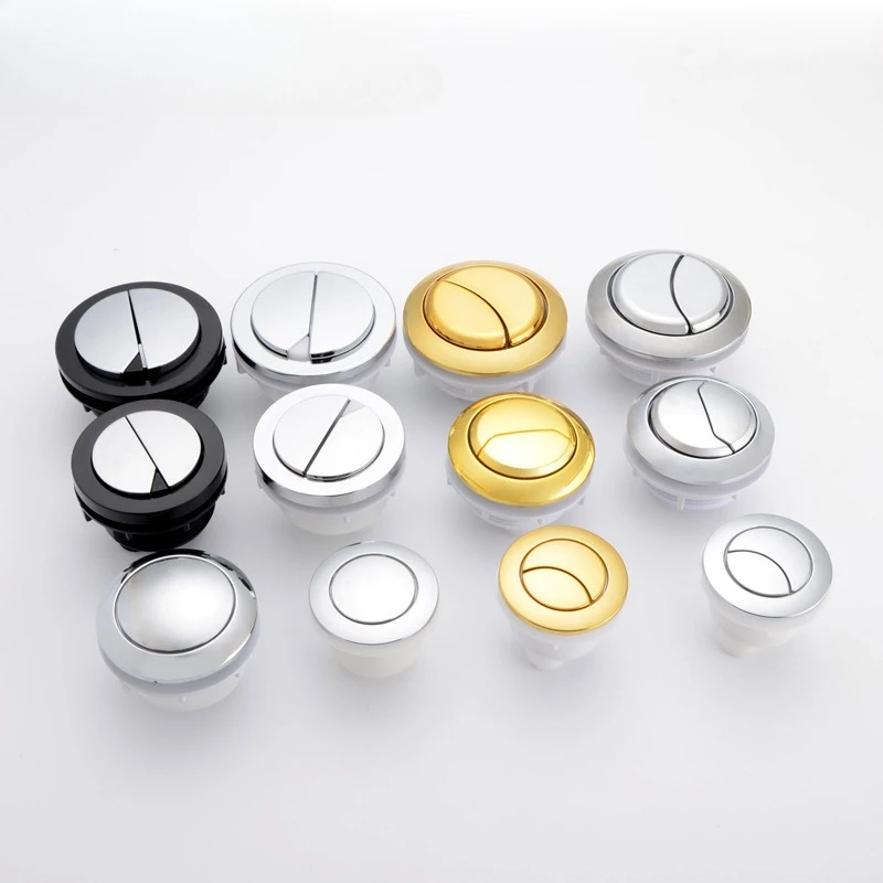 

Аксессуары для бака для туалетной воды, 38 мм/48 мм/58 мм, кнопка смыва, круглый встроенный кнопочный клапан, переключатель, аксессуары для туалета