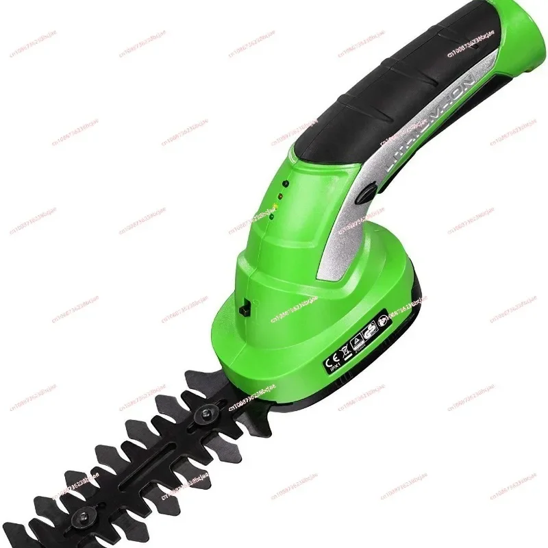 Small rechargeable lawn mower Electric portable lawn mower Household trimmer Lawn mower Multi-function hedge trimming