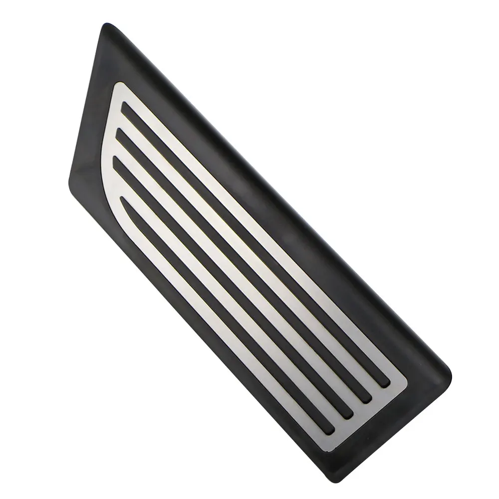 Für Tesla Modell 3 2017-2022 LHD Dead Pedal Abdeckung Fußstütze Pedal Pad Edelstahl Linkslenker Stil Zubehör – Detail 3
