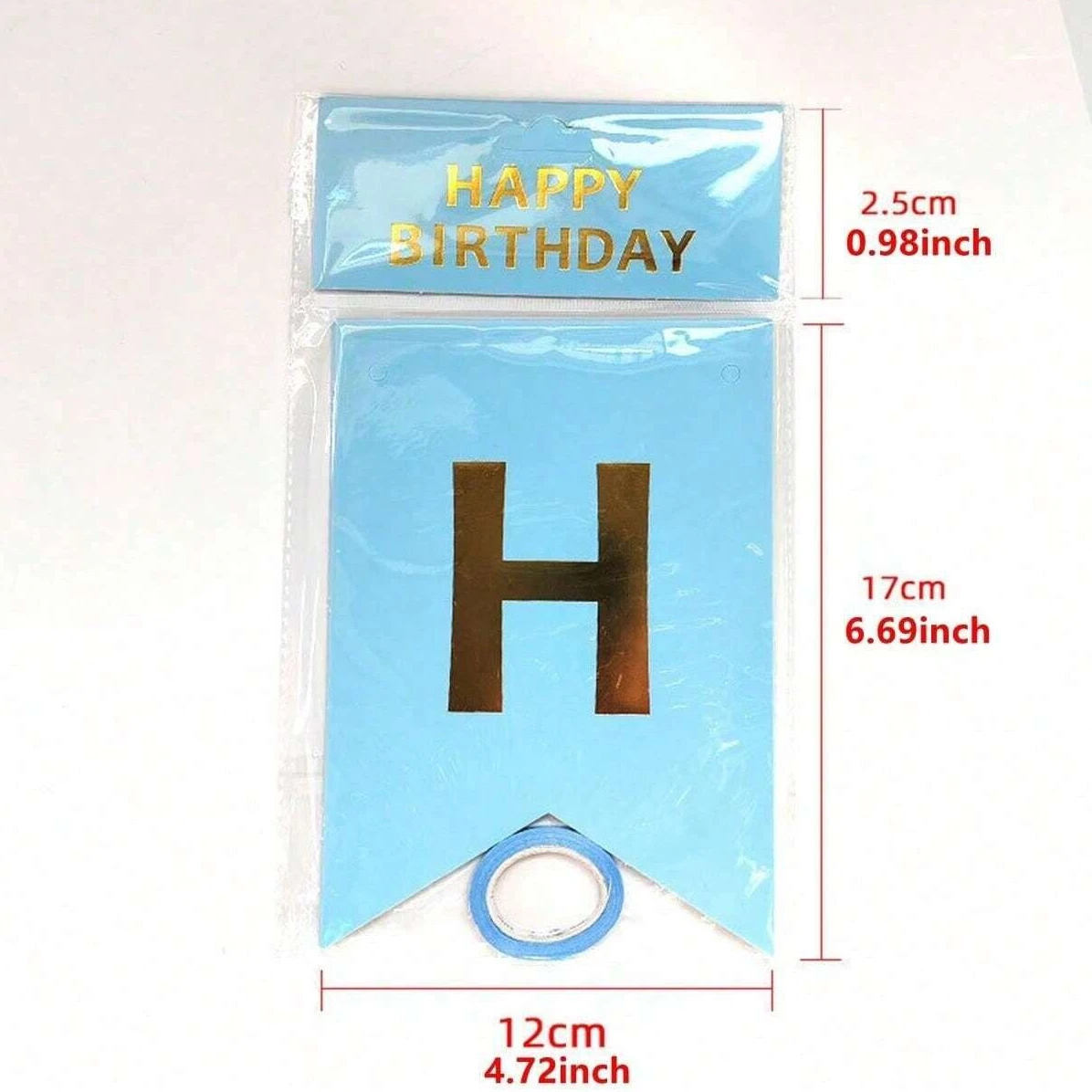 Meerjungfrauenflosse Banner Heißprägung HAPPY BIRTHDAY Papier-Wimpelkette Geburtstags-Jubiläums-Party Hintergrund Hängedekoration Girlande – Detail 4