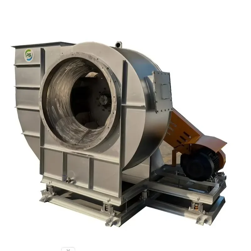 4-72 Model Explosion-Proof Centrifugal Fan Stainless Steel Blades Carbon Steel Construction 85dB Noise High Temperature