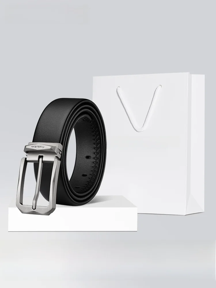 castlekorin-本革ベルト-メンズ-カジュアルスタイル-バックル-ウエストベルト-おしゃれ-若者向け-ジーンズベルト