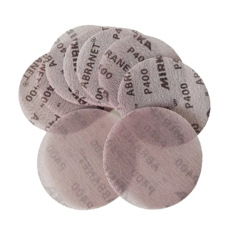 Mirka Abranet 125mm Sandpaper Abrasive P400 Mesh Abrasive 50 pieces